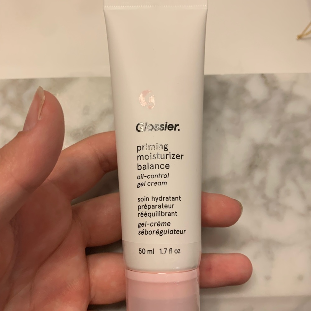 Glossier priming moisturizer balance, oil control gel cream